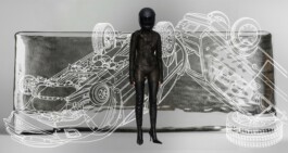 Acne Studios - Carcrash - Illustration by Ilias Walchshofer - Mixed Media Paris 