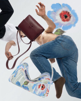 Acne Studios - From Below - Bag - Illustration by Ilias Walchshofer - Mixed Media Paris 