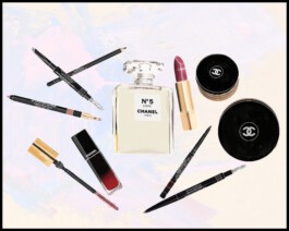 Chanel Beauty White - Illustration by Ilias Walchshofer - Mixed Media Paris 