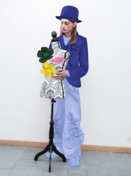 A Body Traced - Walter Van Beirendonck - Illustration by Ilias Walchshofer - Mixed Media Paris 