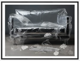 Limited Series "Ode to the Collector" - Series 01 - Illustration by Ilias Walchshofer - Mixed Media Paris