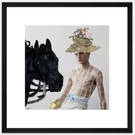 Limited Series "Gentle Inventory" - Series 02 - Illustration by Ilias Walchshofer - Mixed Media Paris