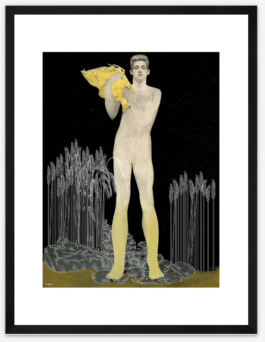Limited Series "Gentle Inventory" - Series 02 - Illustration by Ilias Walchshofer - Mixed Media Paris