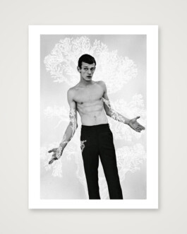Man Tree - Paper print - Illustration by Ilias Walchshofer - Mixed Media Paris 